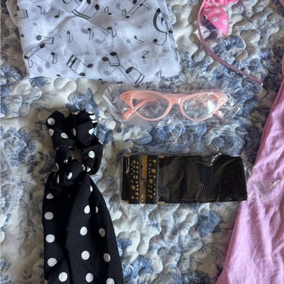 Pink and Black Poodle Skirt Costume - Picture 2 of 5